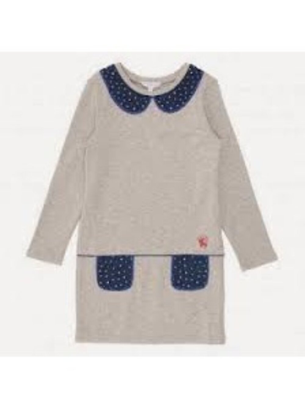 Little Marc Jacobs Peter Pan Collar T-shirt Dress, Size 12